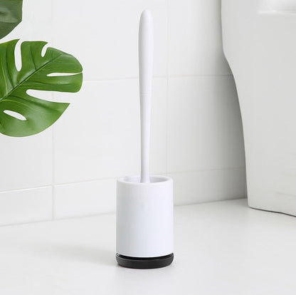 Non-Stick Soft Bristle Toilet Brush – Hygienic Silicone Bathroom Cleaning Tool