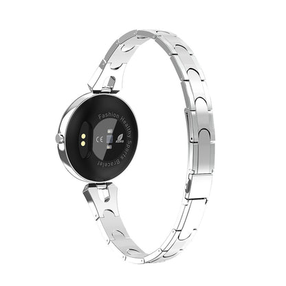Women's Waterproof Smartwatch – Fashionable Fitness Tracker with Heart Rate Monitor & Sports Modes