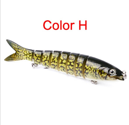 Multi-Jointed Pike Fishing Lures – Realistic Hard Bait for Trolling & Carp Fishing