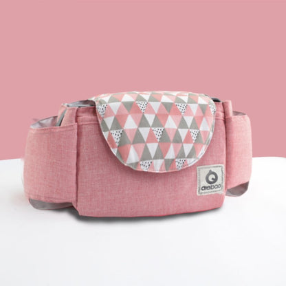 Multifunctional Waterproof Stroller Organizer – Mummy Bag for Baby Essentials, Travel & Outdoor Storage