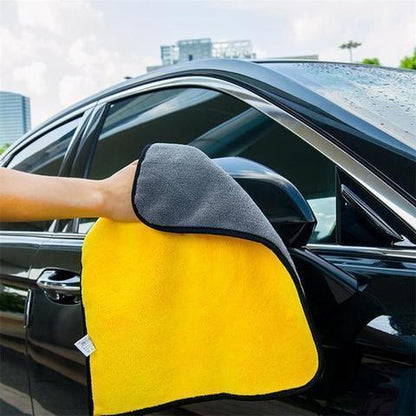 Dual-Sided Two-Color Car Wash Towel – Ultra-Absorbent, Reusable Cleaning Cloth
