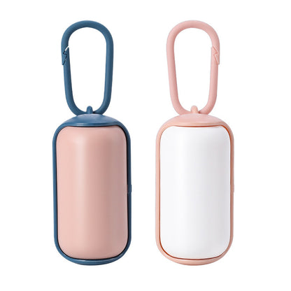 Portable Pet Poop Bag Dispenser – Dog & Cat Waste Bag Holder for Walks