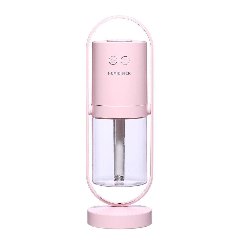 Magic Shadow USB Air Humidifier with Projection Night Light – Ultrasonic Mini Mist Maker & Air Purifier for Home, Car, and Office