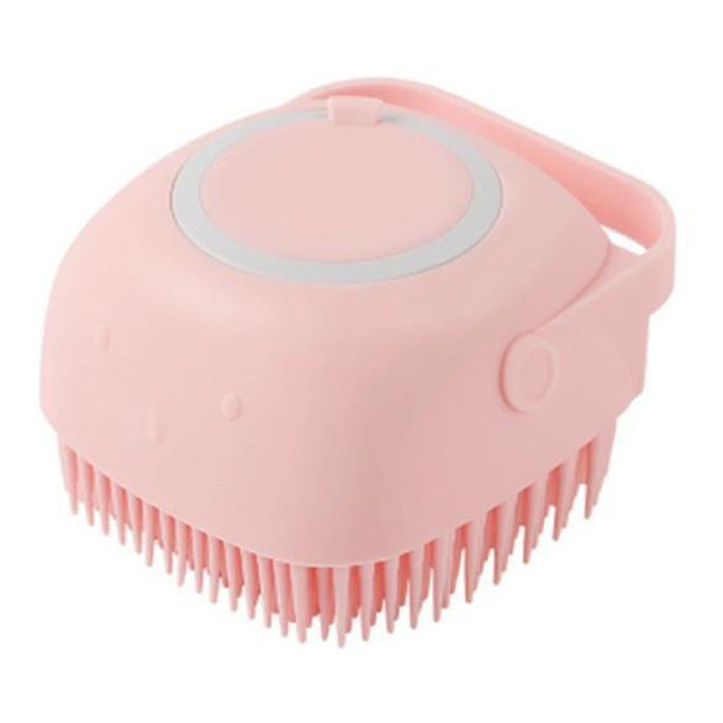 Dog & Cat Bath Brush with Shampoo Dispenser