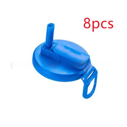 Reusable Soda Can Lid with Straw – Leak-Proof Cap & Stopper for Standard Soda, Juice & Cola Cans