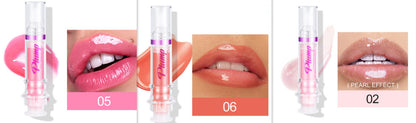Mirror Shine Liquid Lipstick – Hydrating Glossy Lip Color with Spicy Tint