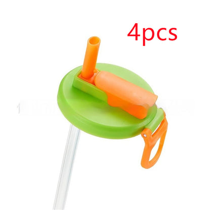 Reusable Soda Can Lid with Straw – Leak-Proof Cap & Stopper for Standard Soda, Juice & Cola Cans