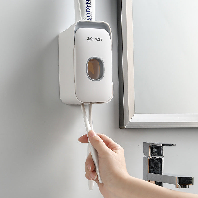 Automatic Toothpaste Dispenser – Hands-Free Wall-Mounted Squeezer for Bathroom