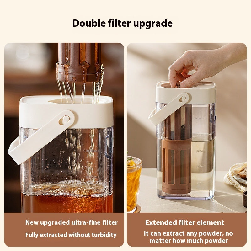 Cold Brew Coffee Maker – Household Sealed Coffee Extraction Pot & Cold Kettle
