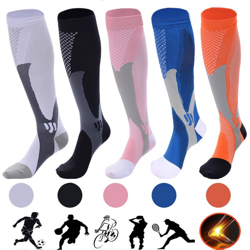 Graduated Compression Socks for Men & Women – Athletic Fit for Running, Travel, Flight & Recovery Support