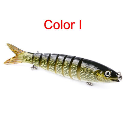 Multi-Jointed Pike Fishing Lures – Realistic Hard Bait for Trolling & Carp Fishing