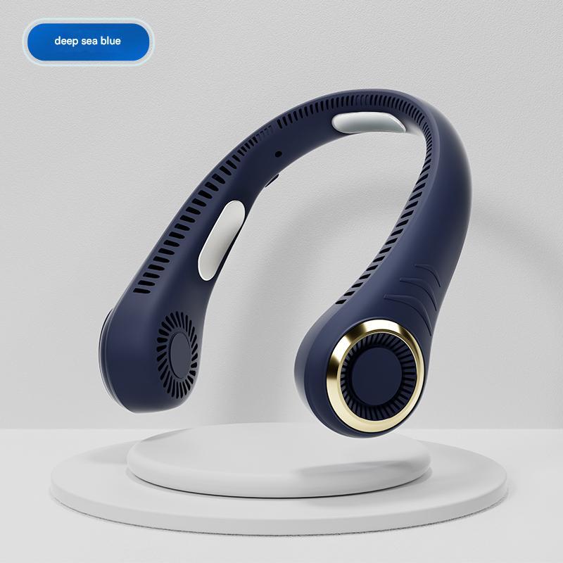 Portable Halterneck Fan – Hands-Free Wearable Cooling Fan for Travel, Sports & Outdoors