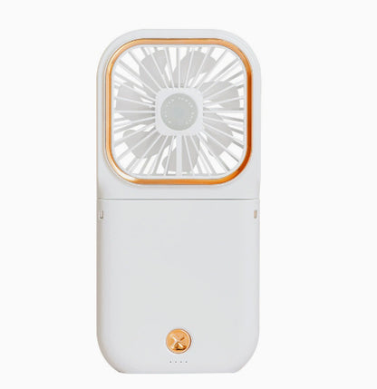 Cute Portable Mini Fan – USB Rechargeable Fan for Students, Camping & Travel