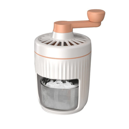 Hand-Cranked Ice Shaver – Manual Snow Cone & Smoothie Maker for Home Use
