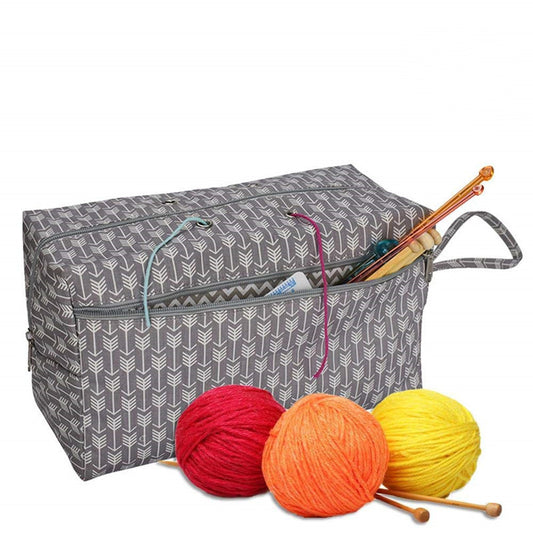 Pure Cotton Storage Bag for Wool & Knitting Supplies – Breathable Organizer for Yarn and Craft Tools