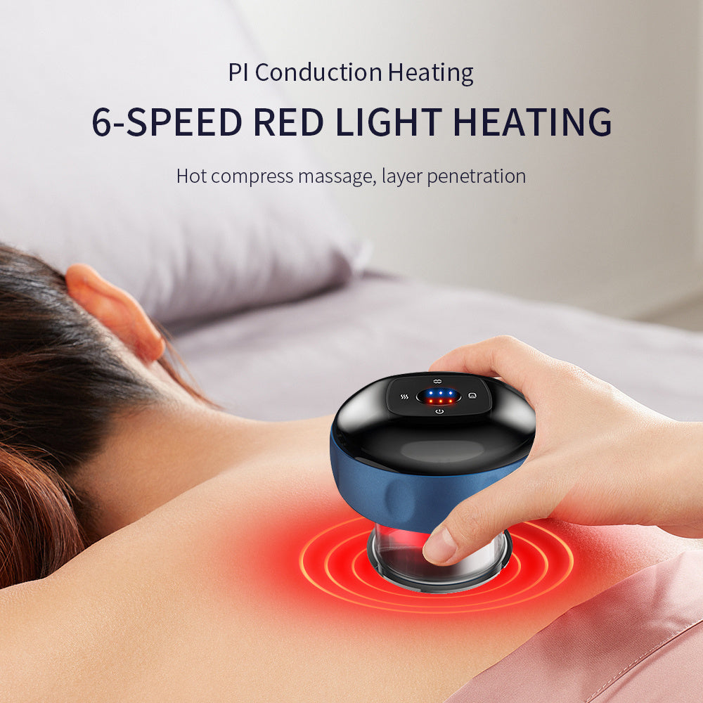 Electric Vacuum Cupping Massager – Anti-Cellulite Body Therapy Cup with Gua Sha, Scraping, Fat Burning & Slimming Function