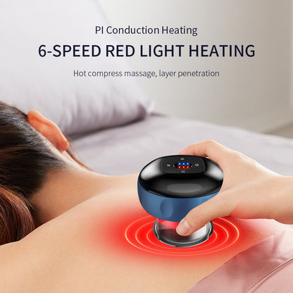 Electric Vacuum Cupping Massager – Anti-Cellulite Body Therapy Cup with Gua Sha, Scraping, Fat Burning & Slimming Function