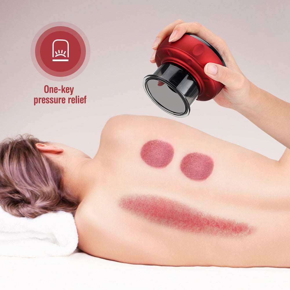 Electric Vacuum Cupping Massager – Anti-Cellulite Body Therapy Cup with Gua Sha, Scraping, Fat Burning & Slimming Function