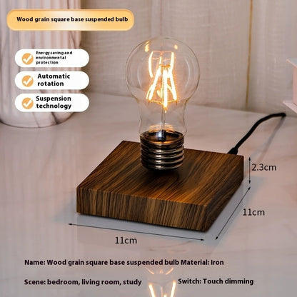Suspension Bulb Night Light – Creative Floating LED Desk Lamp for Home & Office Decor
