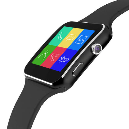 Luxury 1.54'' Bluetooth Smartwatch – Touchscreen SIM Card Phone Watch with Camera, Fitness Tracker & Social App Support
