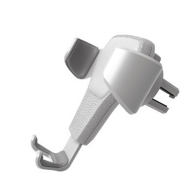 Leather Grain Gravity Car Phone Holder – Auto-Lock Air Vent Mount