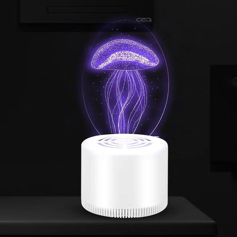 USB 3D Mosquito Killer Lamp – Silent Indoor Insect Trap for Home & Bedroom