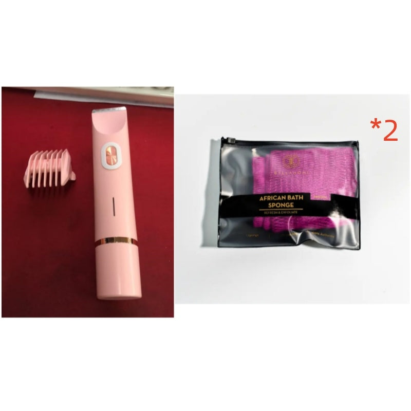 2-in-1 Women's Electric Hair Remover – Double Head Wet & Dry Shaver for Body and Bikini Line