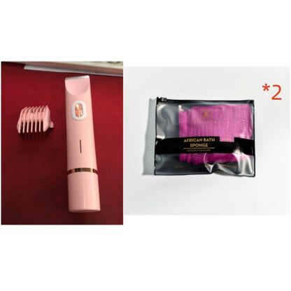 2-in-1 Women's Electric Hair Remover – Double Head Wet & Dry Shaver for Body and Bikini Line