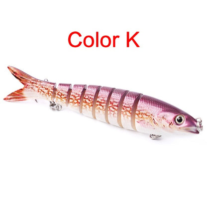 Multi-Jointed Pike Fishing Lures – Realistic Hard Bait for Trolling & Carp Fishing