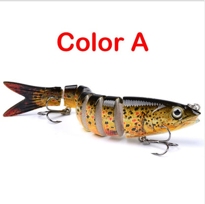 Multi-Jointed Pike Fishing Lures – Realistic Hard Bait for Trolling & Carp Fishing