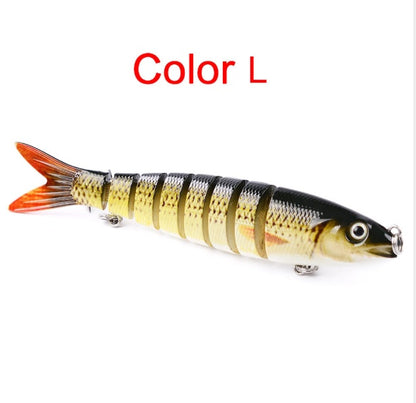 Multi-Jointed Pike Fishing Lures – Realistic Hard Bait for Trolling & Carp Fishing