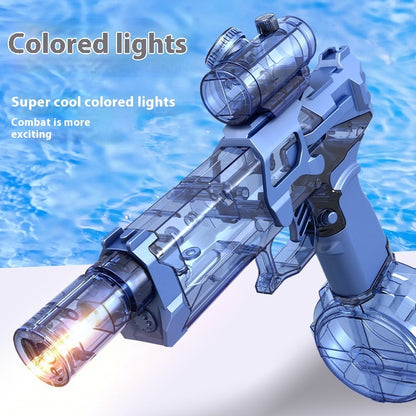 Fire Rat Electric Water Gun – Full-Auto Light-Up Water Blaster Toy for Kids, Summer Fun & Outdoor Play (Model AC223