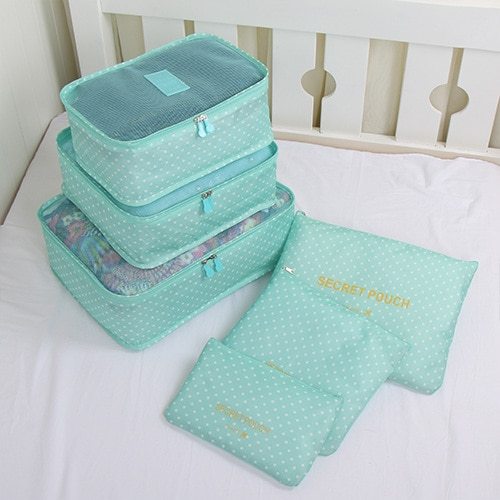 Clear Zipper Storage Bag Set – Transparent Organizer with Handle for Clothes, Toys, Travel & More