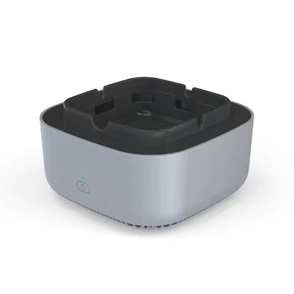 Portable Ashtray with Air Purifier – Automatic Anion Odor Remover for Home & Car Use