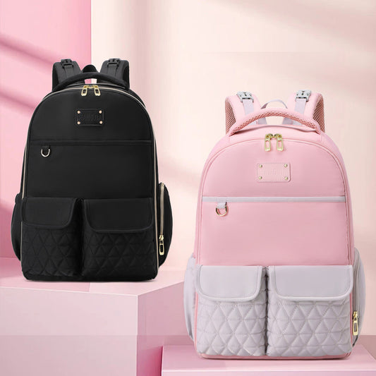 Large Capacity Mummy Diaper Bag Backpack – Multi-Pocket Baby Travel Organizer for Moms & Dads