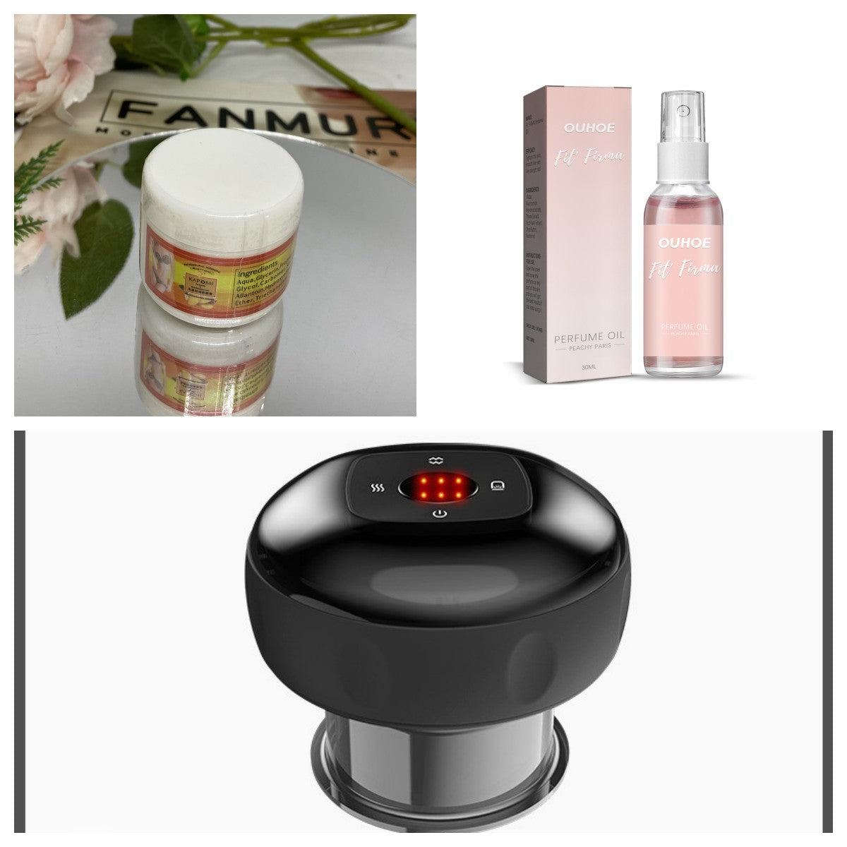 Electric Vacuum Cupping Massager – Anti-Cellulite Body Therapy Cup with Gua Sha, Scraping, Fat Burning & Slimming Function