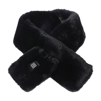 USB Electric Heated Scarf – Adjustable 3-Level Temperature Neck Warmer & Pain Relief Wrap for Men & Women