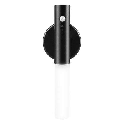 Magnetic Wireless LED Night Light – USB Rechargeable Wooden PIR Motion Sensor Lamp for Hallways, Cabinets & Porches