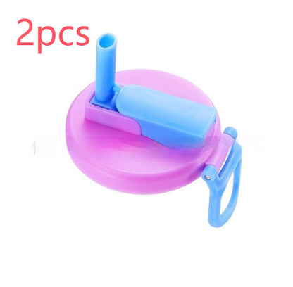 Reusable Soda Can Lid with Straw – Leak-Proof Cap & Stopper for Standard Soda, Juice & Cola Cans