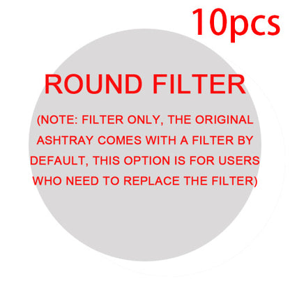 Portable Ashtray with Air Purifier – Automatic Anion Odor Remover for Home & Car Use