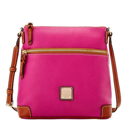 Vintage Lychee Grain Texture Crossbody Bag