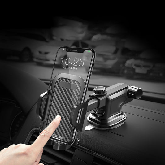 Universal Car Phone Holder – Adjustable ABS Mount for 4.0–7.0” Phones, Fits 58–80mm Wide & <15mm Thick Devices