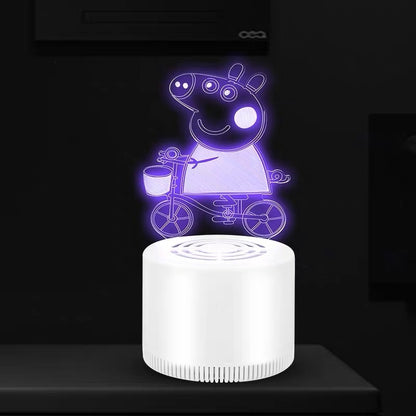 USB 3D Mosquito Killer Lamp – Silent Indoor Insect Trap for Home & Bedroom