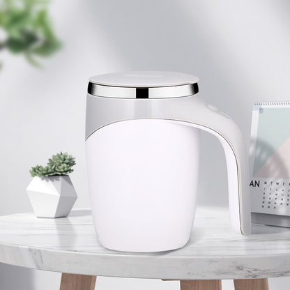 Rechargeable Magnetic Self-Stirring Mug – Electric Automatic Mixing Coffee & Milkshake Cup