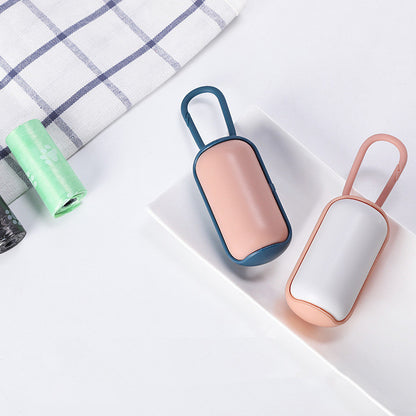 Portable Pet Poop Bag Dispenser – Dog & Cat Waste Bag Holder for Walks