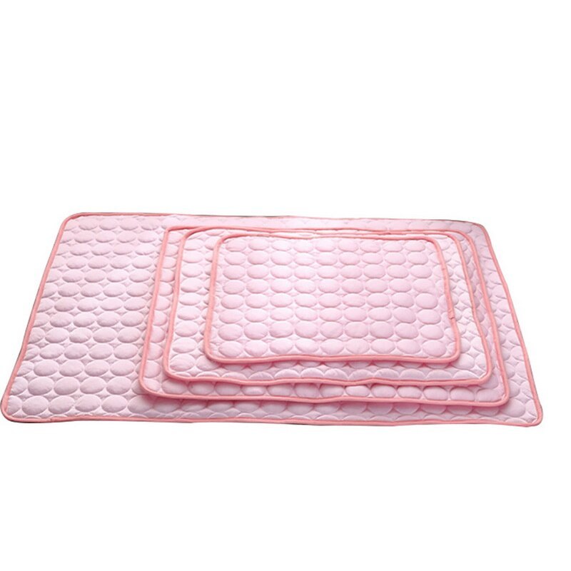 Pet Cooling Mat – Ice Silk Summer Bed for Dogs & Cats | Breathable, Soft, and Portable Cool Nest Pad