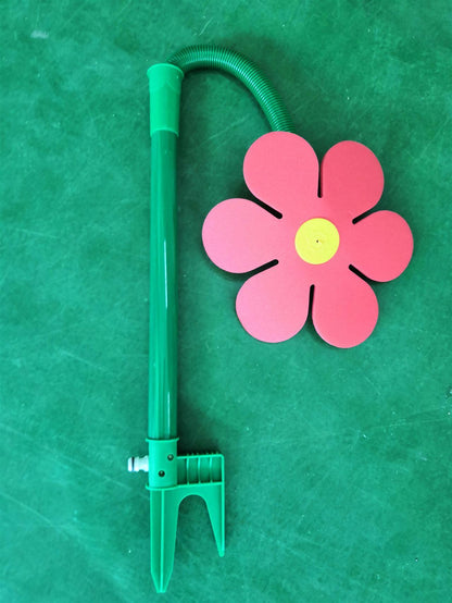 Sunflower Garden Sprinkler – 360° Adjustable Plastic Lawn Water Sprayer for Outdoor Irrigation & Garden Care