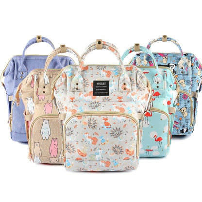 Universal Stroller Organizer Bag – Waterproof, Multi-Pocket Storage for Baby Essentials, Bottles & Diapers