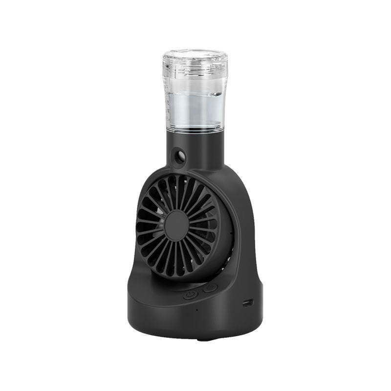 Portable Handheld Spray Fan – 4-Speed USB Rechargeable Mist Cooling Fan for Outdoor Summer Use