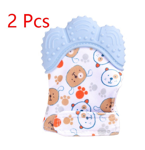 Baby Teething Mitten – Silicone Anti-Bite Molar Glove